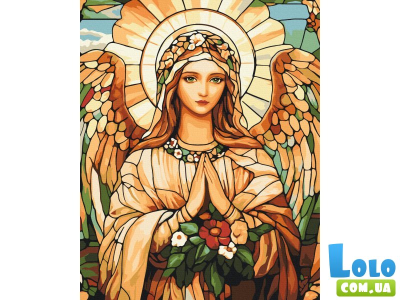 Картина по номерам Небесная защита, Brushme (40х50 см)