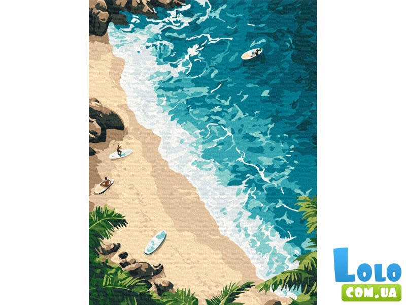 Картина по номерам Остров грез, Brushme (30х40 см)