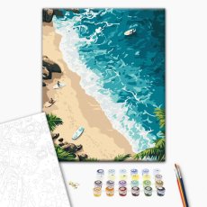 Картина по номерам Остров грез, Brushme (30х40 см)