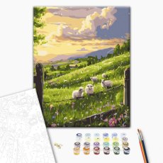 Картина по номерам Весенняя лужайка, Brushme (30х40 см)