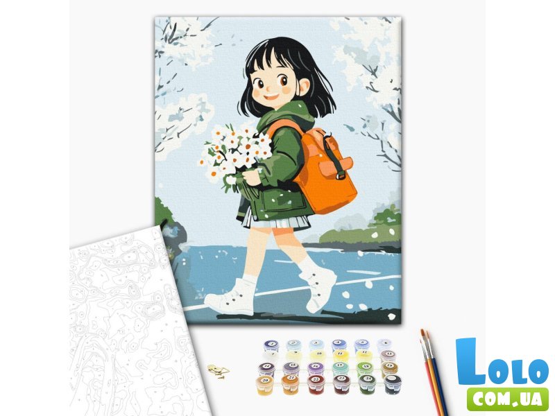 Картина по номерам Цветы для мамы, Brushme (30х40 см)