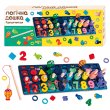 Деревянная логическая доска-сортер с магнитной рыбалкой, WToys