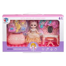 Кукла с мебелью и аксессуарами