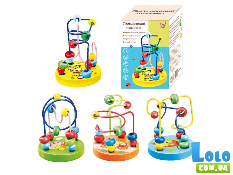 Пальчиковый лабиринт, WToys (в ассортименте)