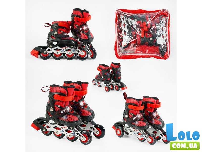 Детские ролики Best Roller, XS (26-28), красные