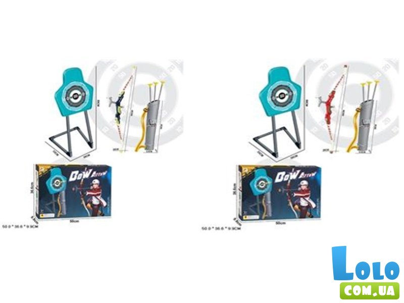 Арбалет детский с мишенью (в ассортименте)