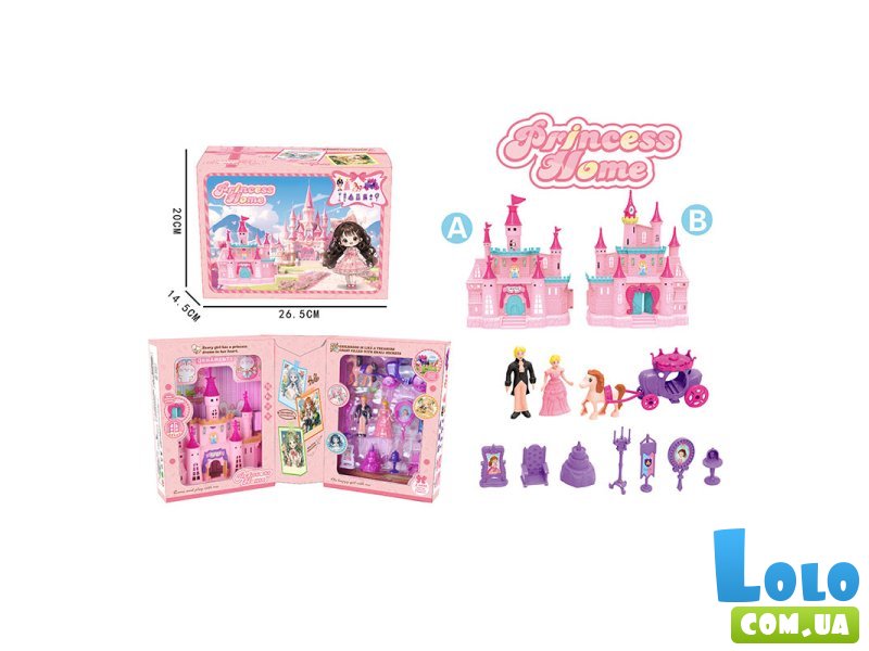 Замок для кукол с фигурками