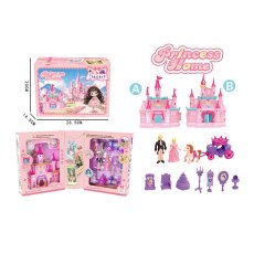 Замок для кукол с фигурками