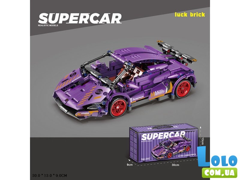 Конструктор спорткар Lamborghini (J2003C), 470 дет.