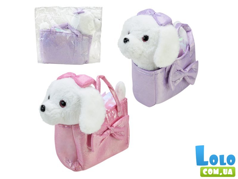 Интерактивная собачка на поводке (в ассортименте)