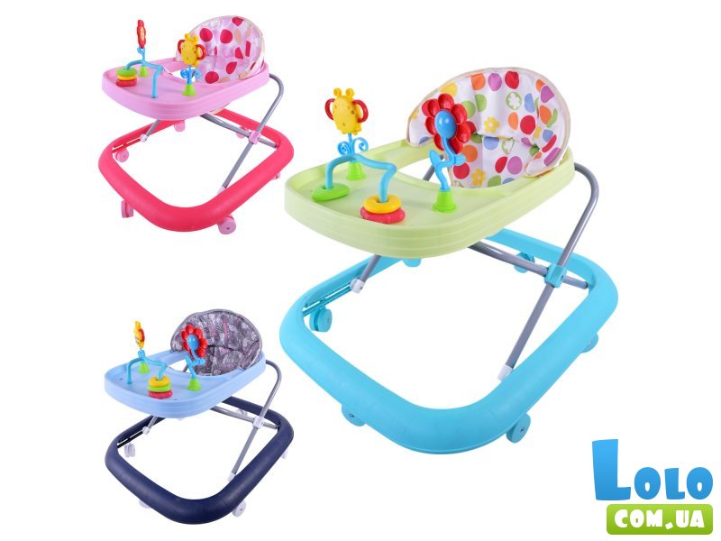 Ходунки музыкальные с погремушками (в ассортименте)