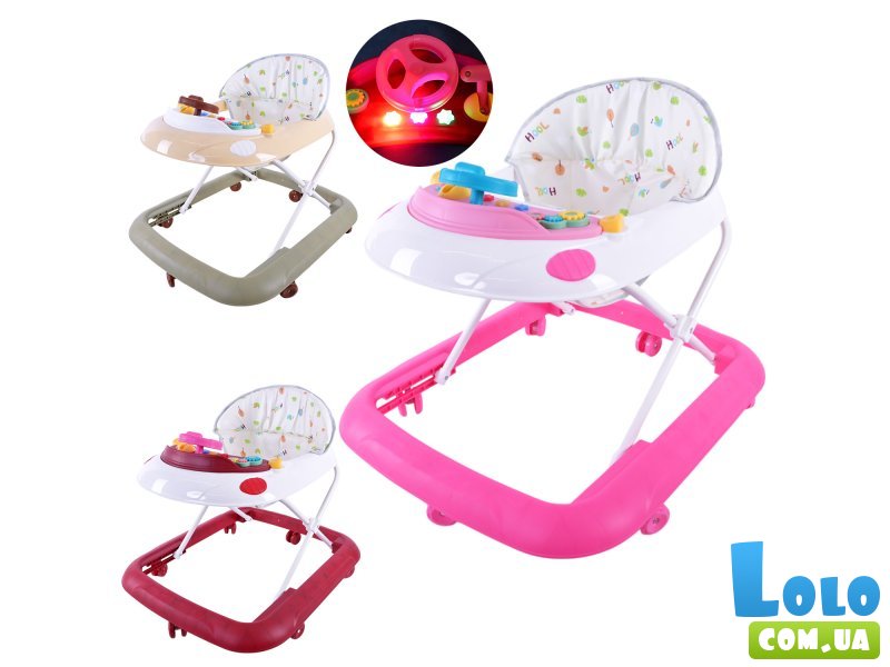 Музыкальные ходунки с погремушками (в ассортименте)