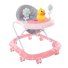Музыкальные ходунки с погремушками (розовый)