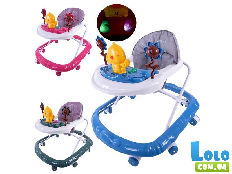 Ходунки музыкальные с погремушками Babywalker (в ассортименте)