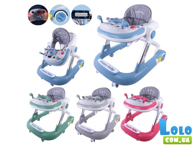Музыкальные ходунки с погремушками Babywalker (в ассортименте)
