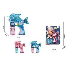 Пистолет с мыльными пузырями Дельфин (в ассортименте)