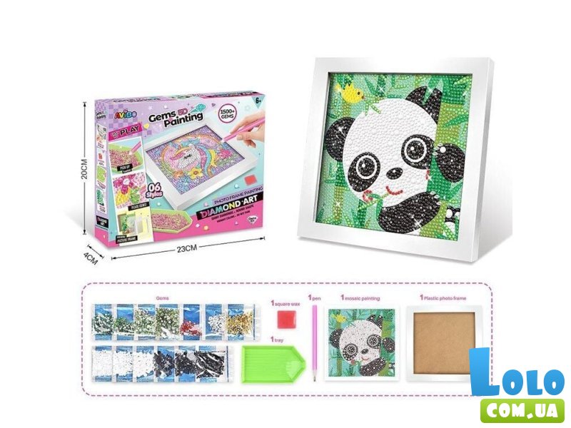 Алмазная мозаика Панда