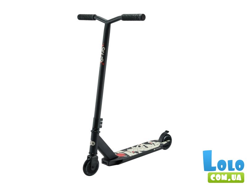 Трюковой двухколесный самокат Solis, Kinderkraft (black)