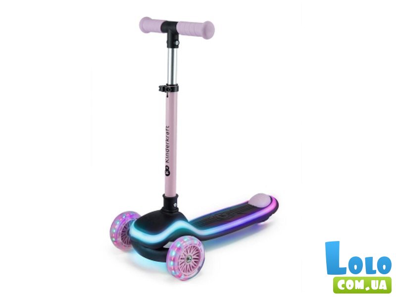 Самокат детский Raket, Kinderkraft (pink)