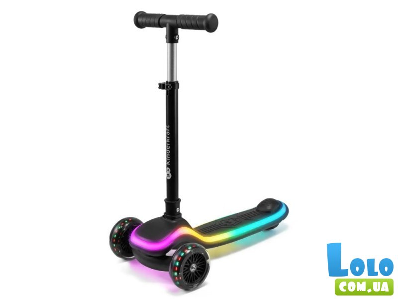 Самокат детский Raket, Kinderkraft (black)