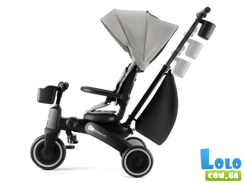 Трехколесный велосипед Jazz, Kinderkraft (grey)