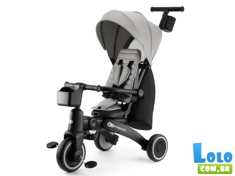 Трехколесный велосипед Jazz, Kinderkraft (grey)