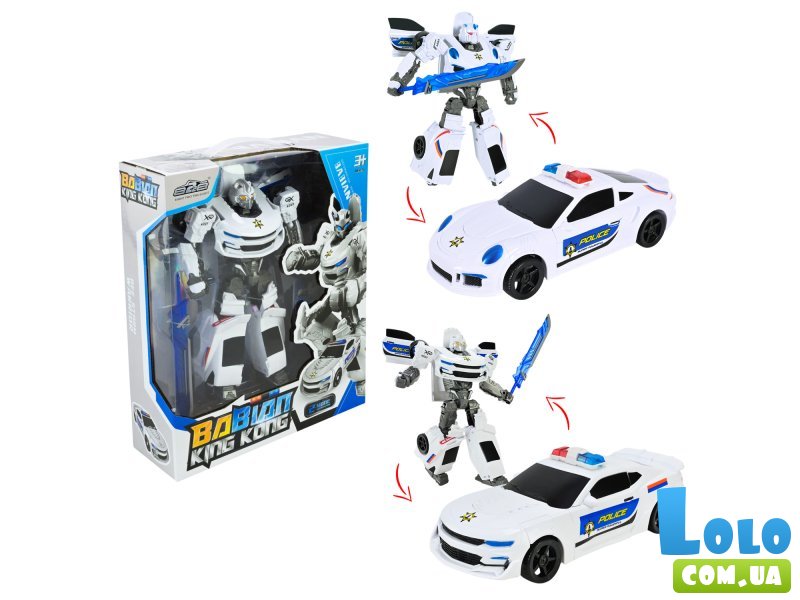 Трансформер Робот-полицейская машина (в ассортименте)