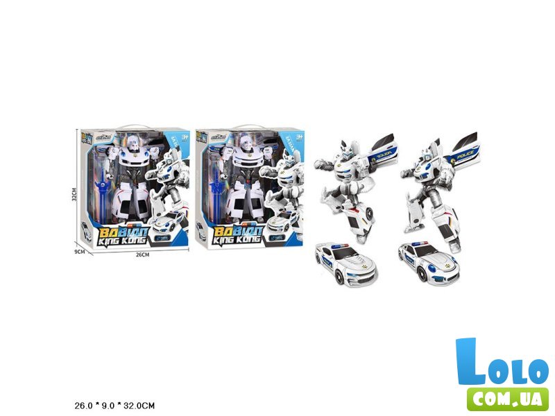 Трансформер Робот-полицейская машина (в ассортименте)