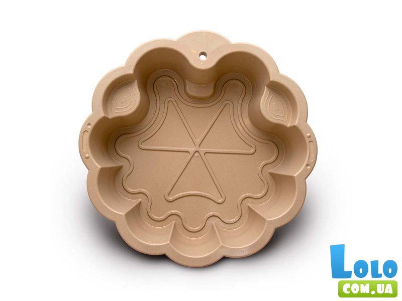 Песочница-бассейн Цветок, Doloni Toys (бежевый)