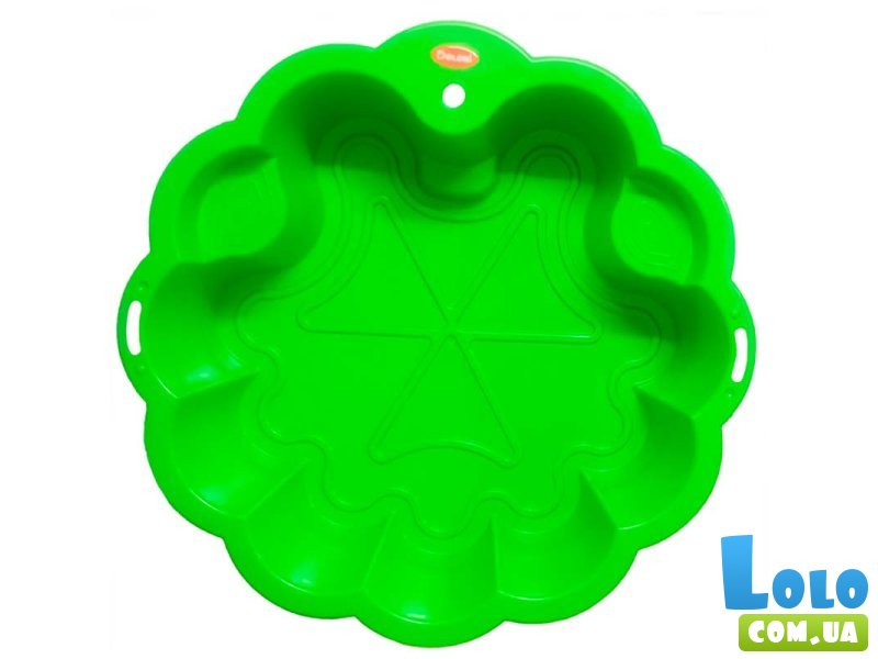 Песочница-бассейн Цветок, Doloni Toys (зеленый)