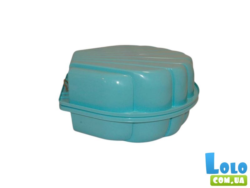 Песочница-бассейн Ракушка, Doloni Toys (голубой)
