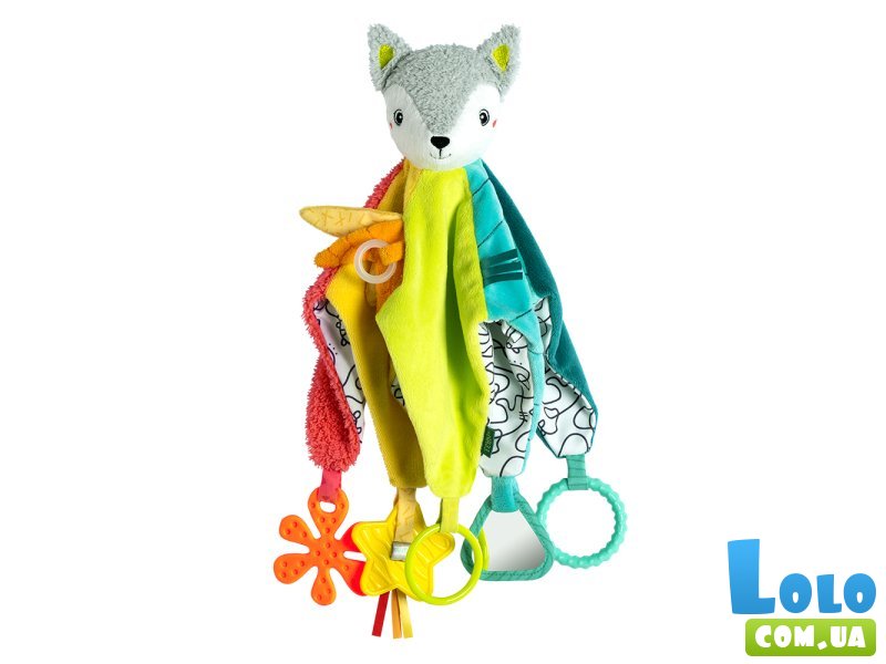 Мягкая развивающая игрушка Активная лиса, Fehn