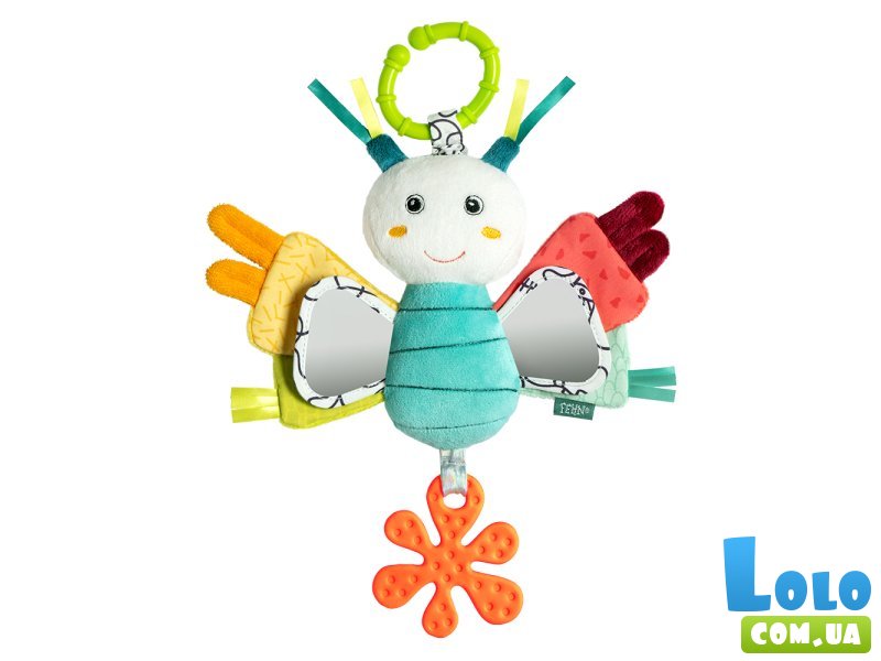 Мягкая развивающая игрушка-подвеска Бабочка, Fehn