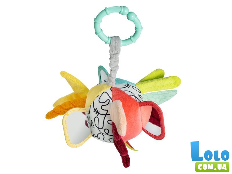 Мягкая развивающая игрушка-подвеска Мяч DoBabyDoo, Fehn