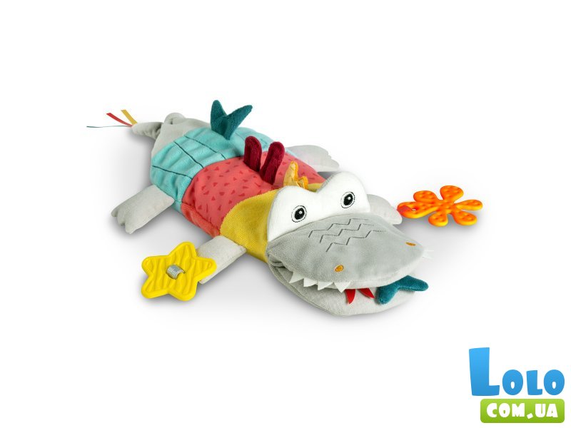 Мягкая развивающая игрушка Крокодил, Fehn