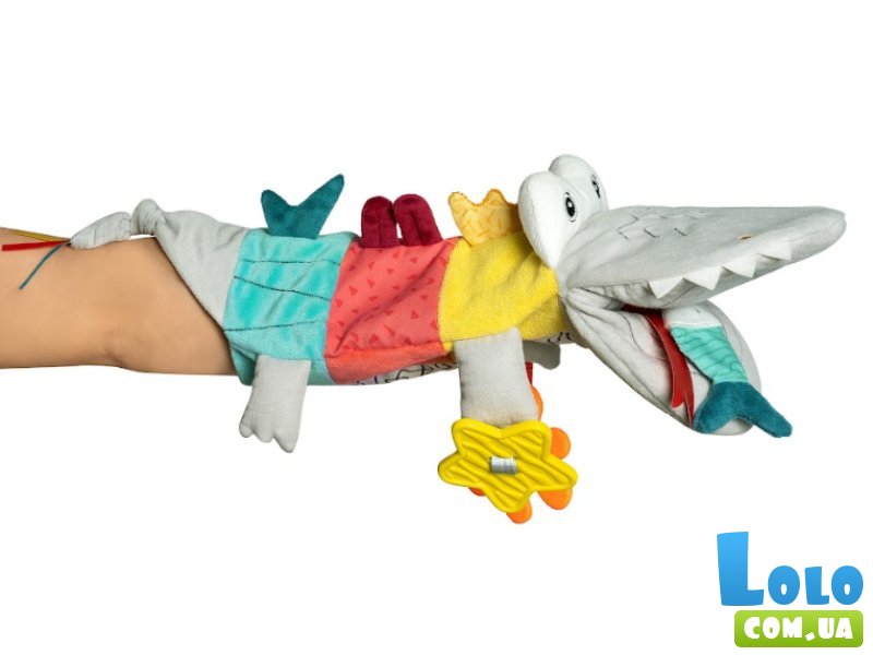 Мягкая развивающая игрушка Крокодил, Fehn