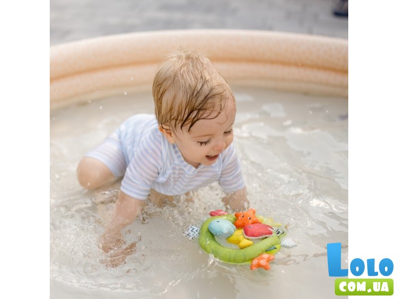 Развивающая игрушка для воды Лягушка с морскими обитателями