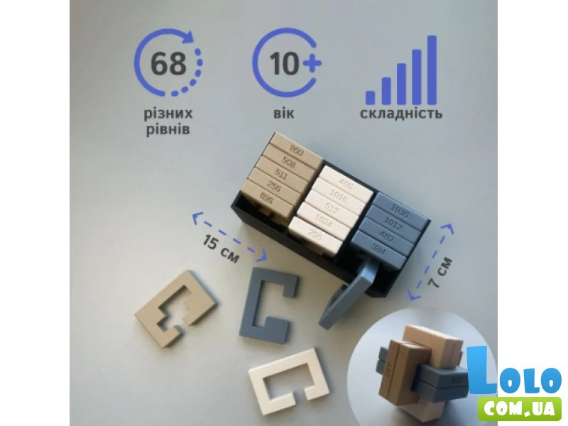 Головоломка Узел 68-в-1, Skillenge