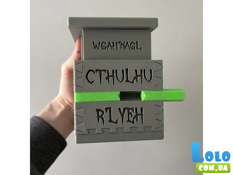 Головоломка Квест-куб Ктулху открытый, Skillenge