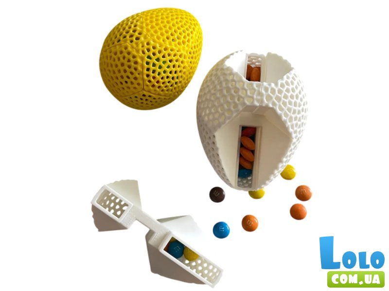 Головоломка Драконье яйцо для конфет, Skillenge (белое)