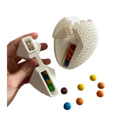 Головоломка Драконье яйцо для конфет, Skillenge (золото-розовое)