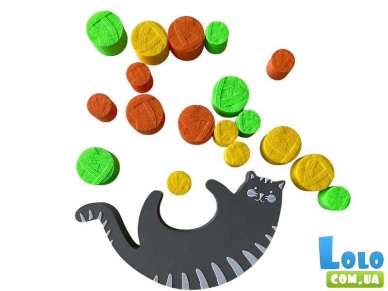 Настольная игра Балансирующий котик, Skillenge