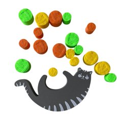 Настольная игра Балансирующий котик, Skillenge