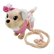 Интерактивная игрушка Собачка на поводке (в ассортименте)