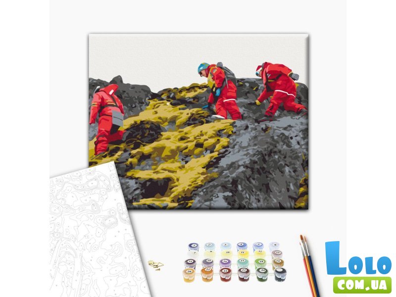 Картина по номерам Полярные исследовательницы ©Юрий Шепета, Brushme (40х50 см)