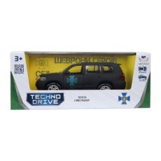 Машина металлическая Шевроны Героев Toyota Land Cruiser ЦСО Альфа