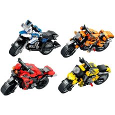Конструктор Мотоцикл (47003), от 251 дет., (в ассортименте)