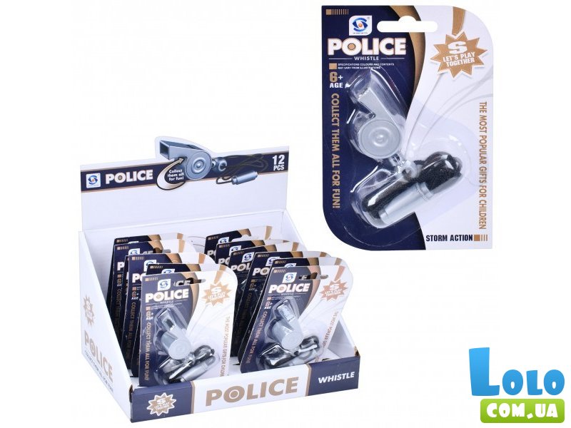 Свисток на шнурочке Полиция