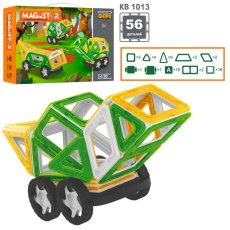 Конструктор магнитный Транспорт, Бюро (KB 1013), 56 дет.