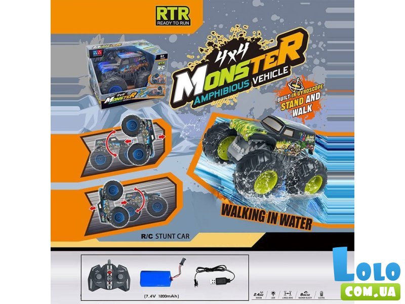 Машина на радиоуправлении Перевертыш (в ассортименте)